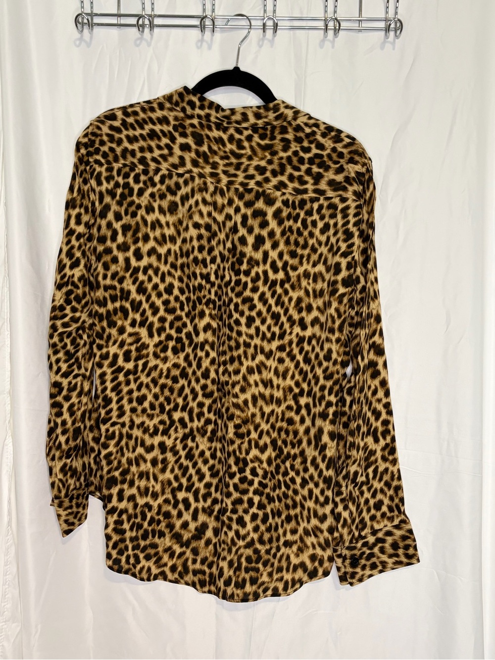 Zara Leopard Print Jumpsuit - Black and Tan - Picture 16 of 16